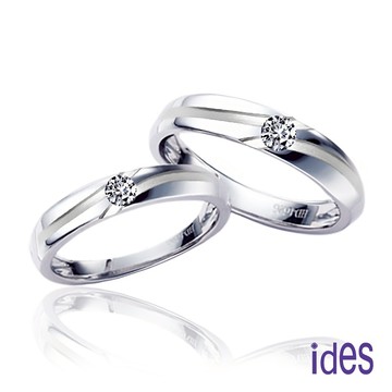 [ides愛蒂思] 永恆系列 情人對戒/結婚對戒 (戒圍請於訂單備註)