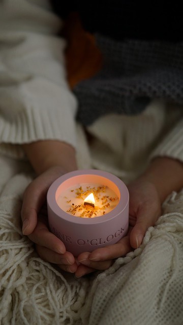 NO.001 - 十里桂花【水泥香薰杯】