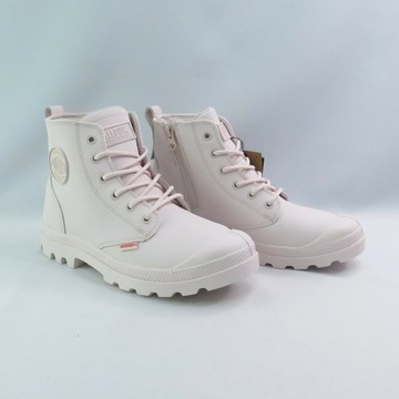 Palladium 74069697 PAMPA HI Z COATED WP+ 女休閒鞋 防潑水 莫蘭迪質感 櫻花粉