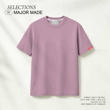 品牌織標極簡厚磅多色素T