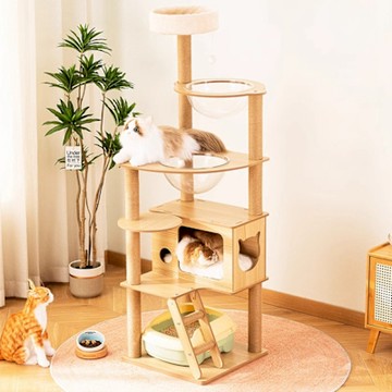 Happylife 經典款太空艙貓跳台 B款 Y12007