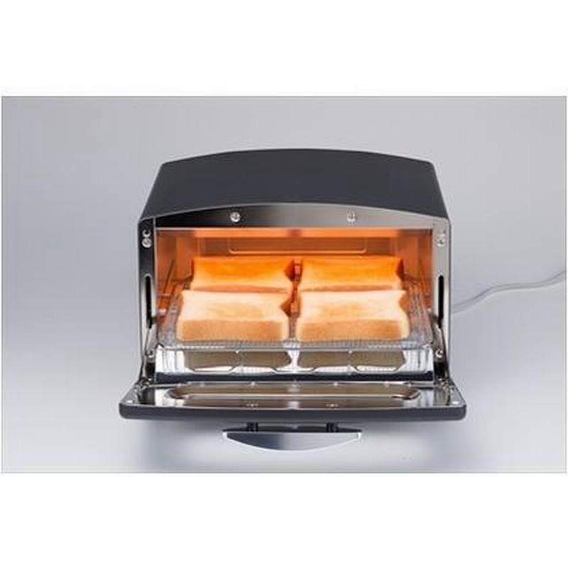 アラジントースター4枚焼き ブラック AET-G13N/K 新しき 