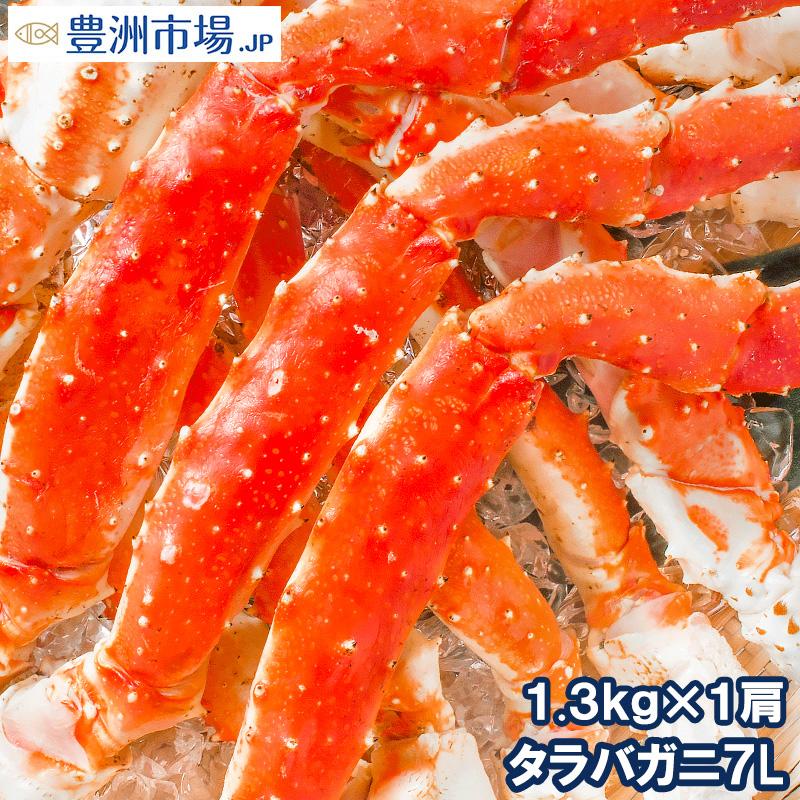 タラバガニ たらばがに 超特大 極太 7L 1.3kg 前後 ×1肩 足 脚 肩