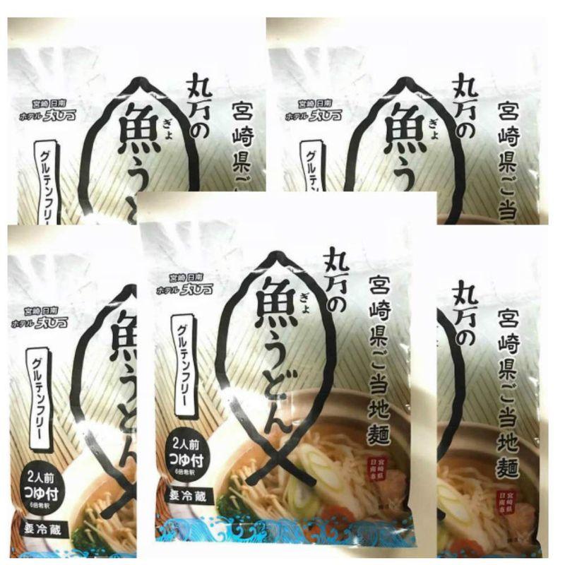 日南名産 丸万 魚うどん 200g（2人前）5袋