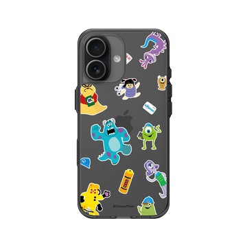 iPhone 17 Clear (相機按鈕) 酷墨灰 - 迪士尼-皮克斯 PIXAR - 怪獸電力公司集合