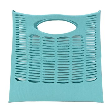 [平輸版]ISSEY MIYAKE 三宅一生 GG系列 MOKKO 手提袋(小)-淺綠松石