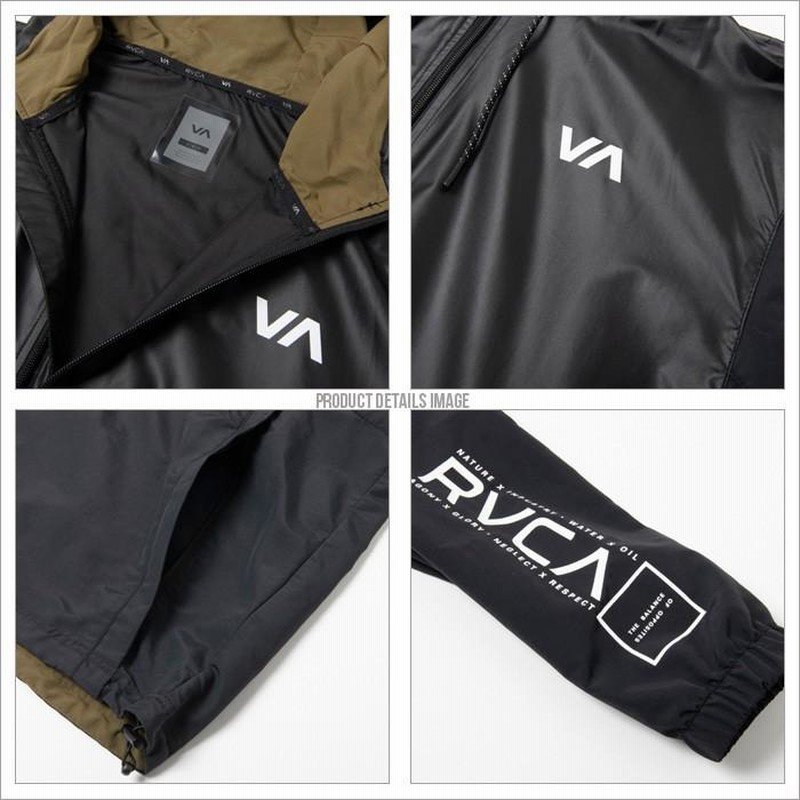 RVCA ルーカ メンズ アノラックナイロンジャケット UTILITY