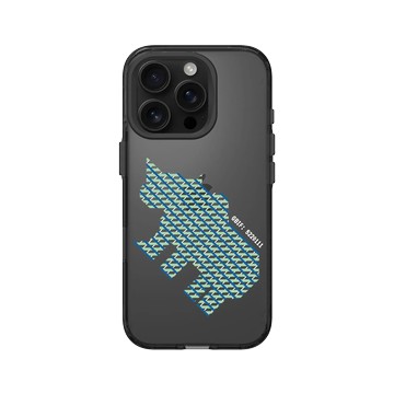 iPhone 16 Pro Clear (相機按鈕) 酷墨灰 - The Wildlife Collection 動物野境系列 - 黑犀牛