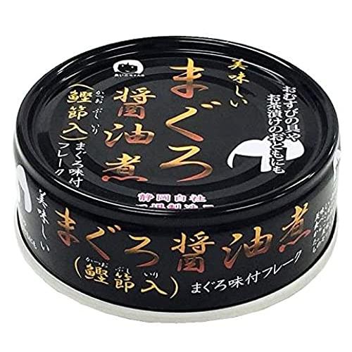 伊藤食品 美味しいまぐろ醤油煮 鰹節入 70g×24缶