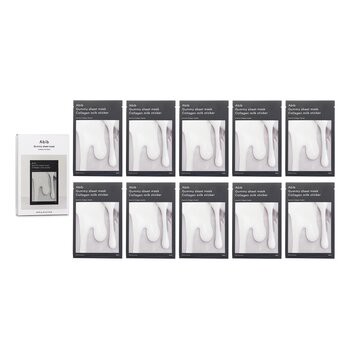 Abib Abib 香口膠牛奶膠原蛋白保濕美白面膜 27ml x 10pcs-面膜