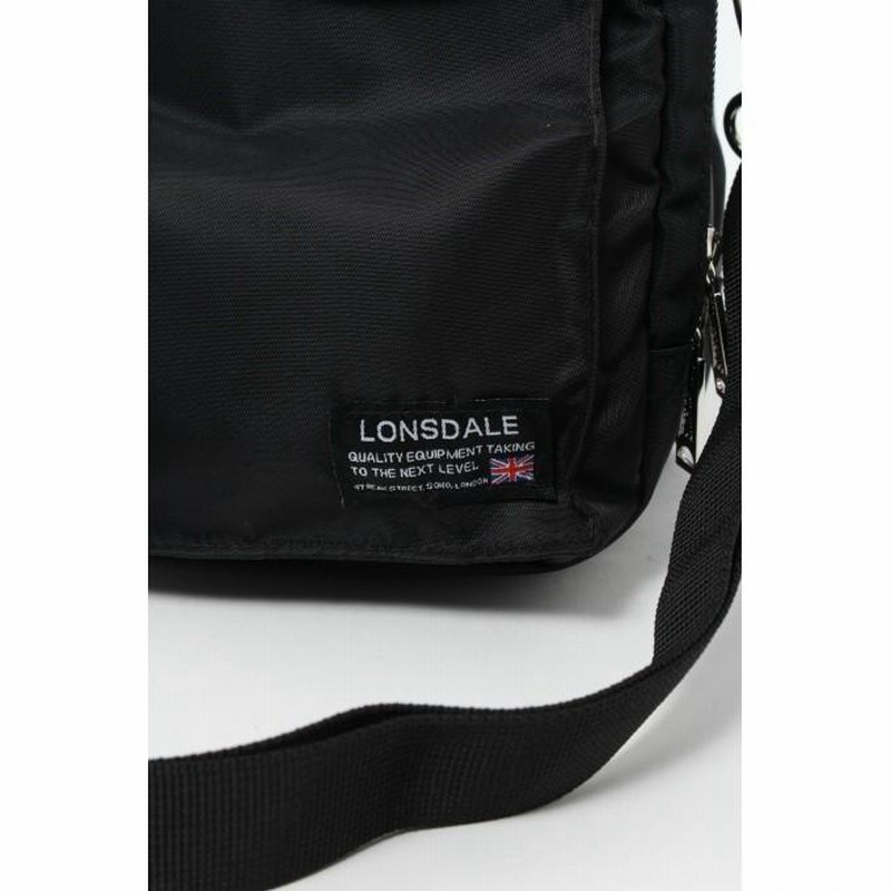 ロンズデール LONSDALE ショルダーバッグ メンズ レディース ソフト