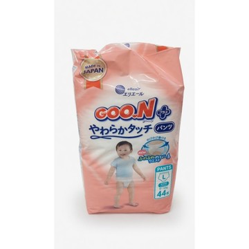 GOO.N 大王 日本境內版褲型SJ柔觸肌系列-L(44片x3串)