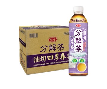 【愛之味】油切分解茶-四季春風味990mlx12瓶(分解茶)