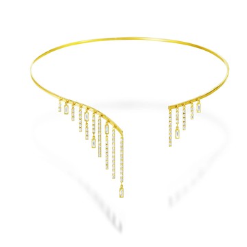 chandelier baguette grand 頸鍊