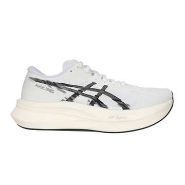 ASICS MAGIC SPEED 4 男競速跑鞋-慢跑 訓練 1011B875-101 白黑銀