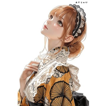 【9 月新款】07-144-0252 人物貼紙 幻想復古浪漫喫茶