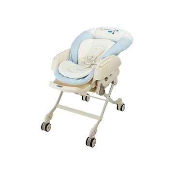 Combi 日本康貝 Letto電動安撫餐搖椅ST-藍色巴黎