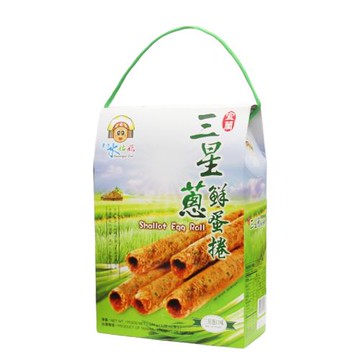 【東方水姑娘】三星蔥鮮蛋捲 144g/盒