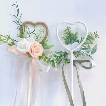洛陽牡丹 玫瑰新娘婚禮手捧花花童伴手禮影樓攝影道具結婚花束手工花