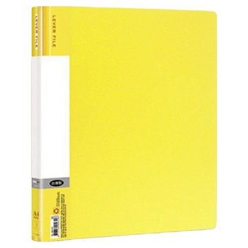 Data Line PP 強力夾/雙上 B黃色 DL_06108B 文件收納整理 辦公學習用品  1入