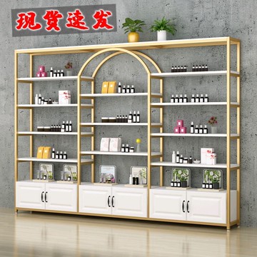 優購生活~化妝品展示柜陳列架美容院產品展示架置物架多功能產品超市貨架貨櫃 展示櫃 高低櫃 電視櫃 書櫃 貨架 展架