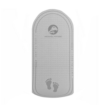 MICHAEL FITNESS 麥克健身 跳繩墊 灰色 140*66*0.8cm TPE一體成型 強抗撕裂 結實耐用 靜音減震  1個