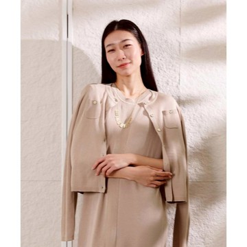 【自由區】可成套雙口袋針織小外套-56KR5290