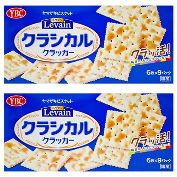 YBC Levain 原味蘇打餅 9包  170.1g  2盒