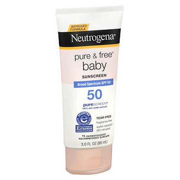 Neutrogena Pure & Free Baby Sunscreen SPF 50 3 Oz by Neutrogena