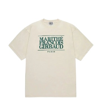 MARITHE FRANCOIS GIRBAUD MFG LOGO LIGHT BEIGE