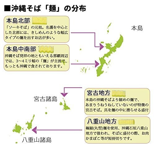 沖縄こだわりの生麺５種食べ比べセット 沖縄 人気 琉球料理 定番 土産