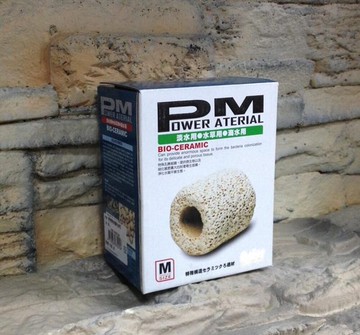 【西高地水族坊】ISTA代理 Power Material PM精密生物科技陶瓷環(M小顆粒)(3L)