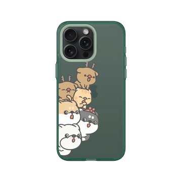 iPhone 15 Pro Max Clear 憂墨綠 - 嗨小強 Hi John - 柴柴馬戲團