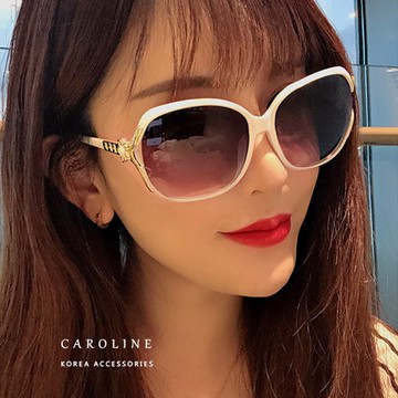 3色 年度最新網紅款潮流百搭抗UV時尚太陽眼鏡 72088