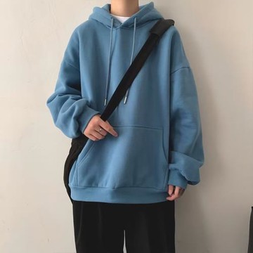 連帽衛衣男春秋潮牌寬松ins潮男生潮流情侶oversize男士外套上衣