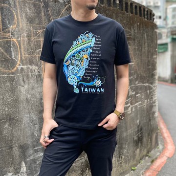 原住民圖騰 / 原住民元素經典短袖T恤 / 純棉台灣製 Taiwan