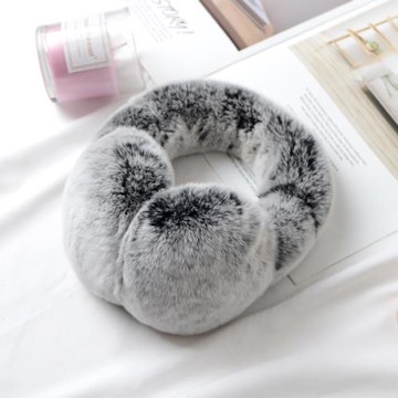 新款真整皮獺兔毛全包耳套皮草雙面加厚耳罩秋冬男女耳捂暖可調節