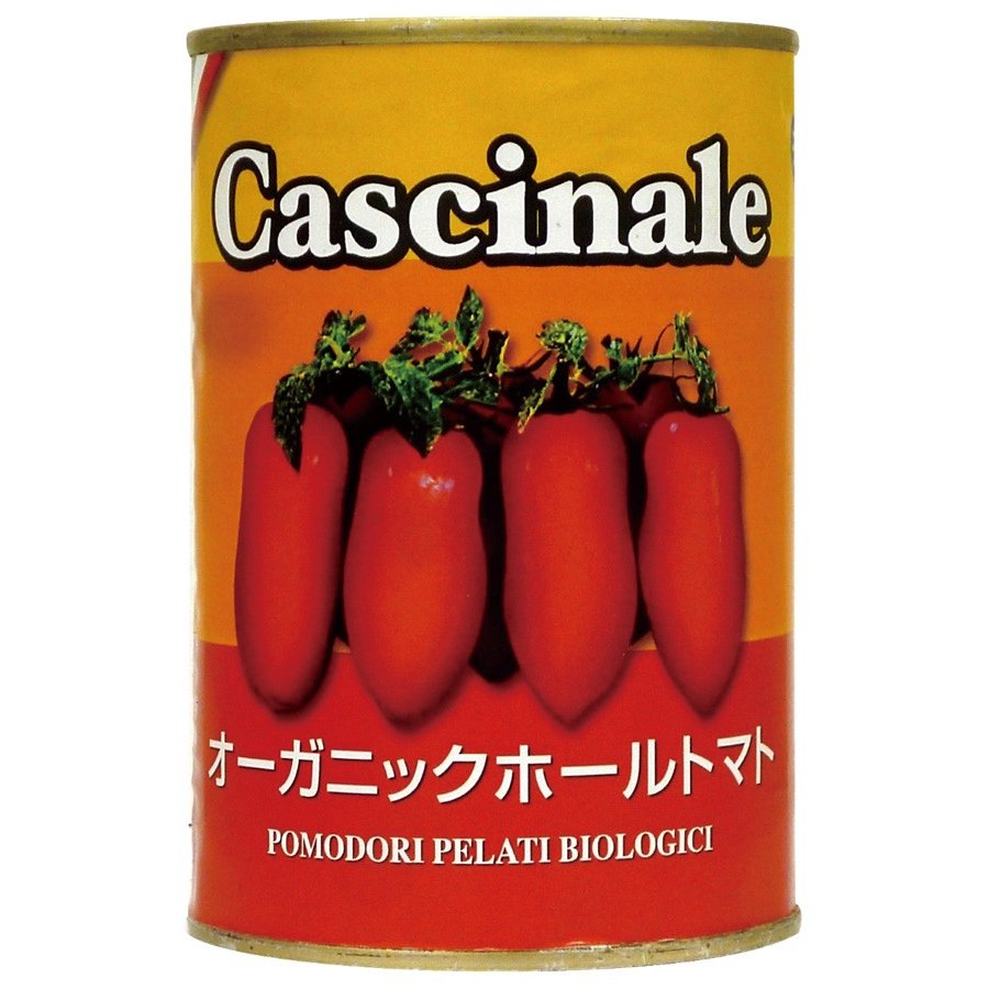 オーガニックホールトマト（イタリア産） 400g 光食品