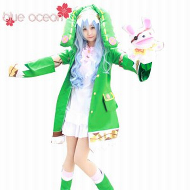 デート?ア?ライブ DATE A LIVE 四糸乃 よしの ウィッグ 人形 靴 付き 風 コスプレ衣装 cosplay ハロウィン コスチューム 仮装  | LINEショッピング