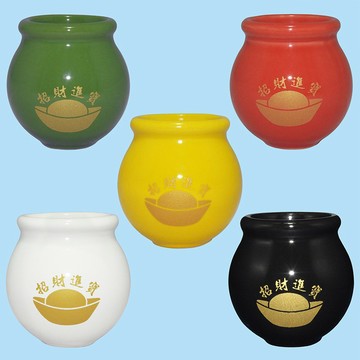【吉祥開運坊】供杯【請神拜佛/供養蟾蜍/貔貅..等~專用五行供杯 5選1/鶯歌陶瓷/台灣製】