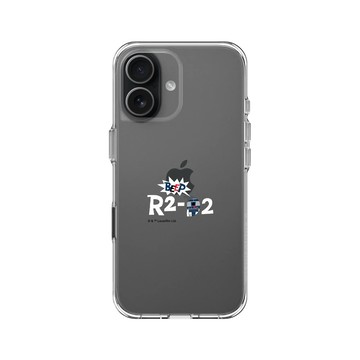 iPhone 17 Clear Case（相機按鈕） 透明 - 迪士尼-星際大戰 Star Wars - R2D2-剪紙系列