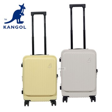 KANGOL 英國 袋鼠 20吋 上開式行李箱 64558804  防爆拉鍊 萬向輪 登機箱 商務箱