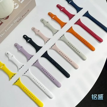 顯瘦 小蠻腰 適用於 Apple Watch 11 10 9 8 7 6 5 SE 手錶帶 42mm 46mm 矽膠錶帶