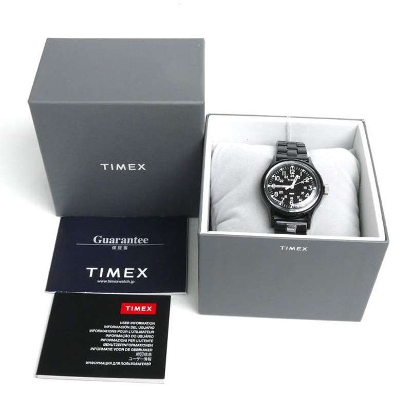 TIMEX タイメックス クラシック タイル コレクション 腕時計 電池式 ブラック TW2V19800 メンズ 未使用 買取品 |  LINEブランドカタログ