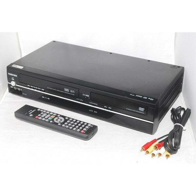 あす楽対応】 東芝 VHS DVD一体型レコーダー VHSビデオデッキ