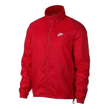 Nike Logo Windbreaker Jacket 'Red'