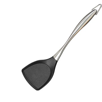 不粘鍋專用鏟硅膠鏟炒菜鏟子家用不銹鋼耐高溫不傷鍋硅膠鍋鏟廚具