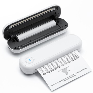 可攜式a4印表機移動辦公商務出差學生熱敏無墨列印紋身印表機