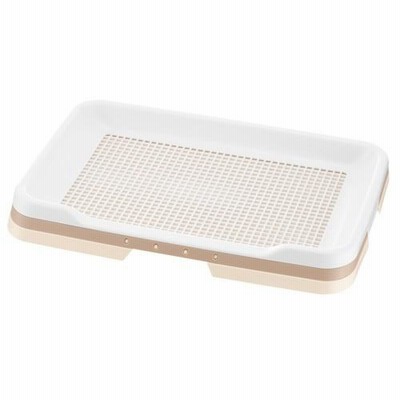 リッチェル お掃除簡単ステップトレー レギュラー アイボリー