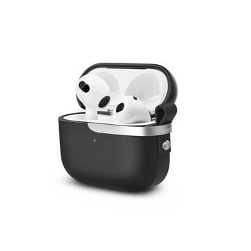 Pebbo Luxe 藍牙耳機充電盒皮革保護套 for AirPods 3